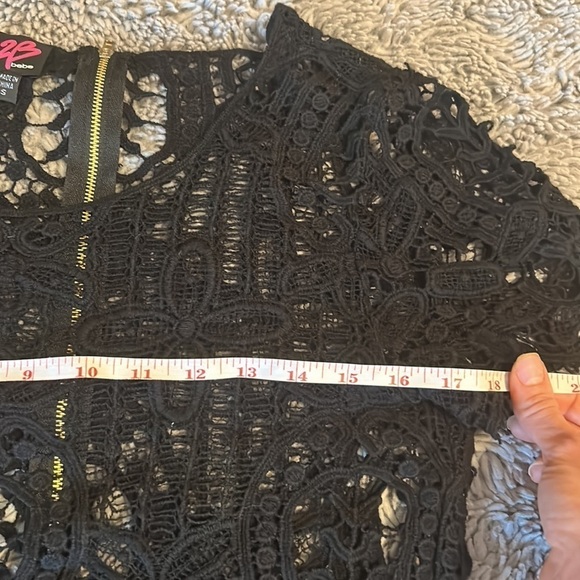 2B Bebe Crochet Top - Picture 5 of 10